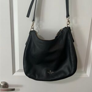 Kate Spade Black Leather Shoulder Bag
